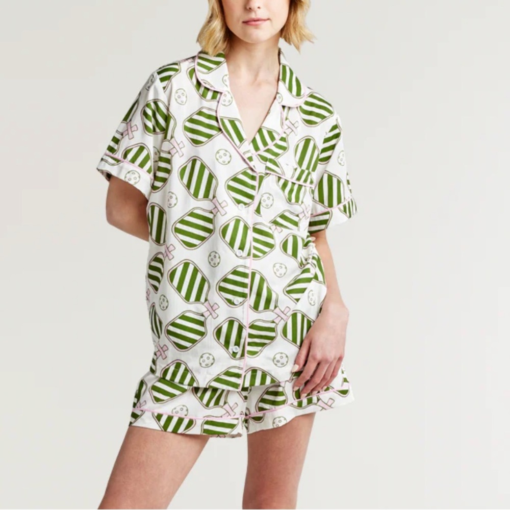 Katie Kime Pickleball Pajama Set Size 2XL